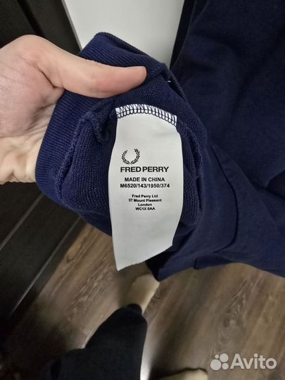 Свитшот мужской fred perry