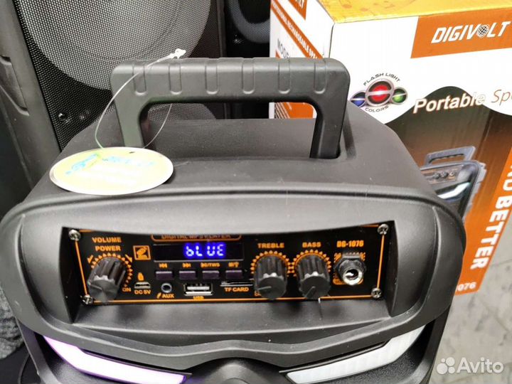 Большая портативная беспроводная колонка новая