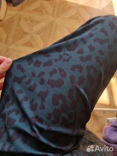 Комбинезон леопард зелёный 42 44