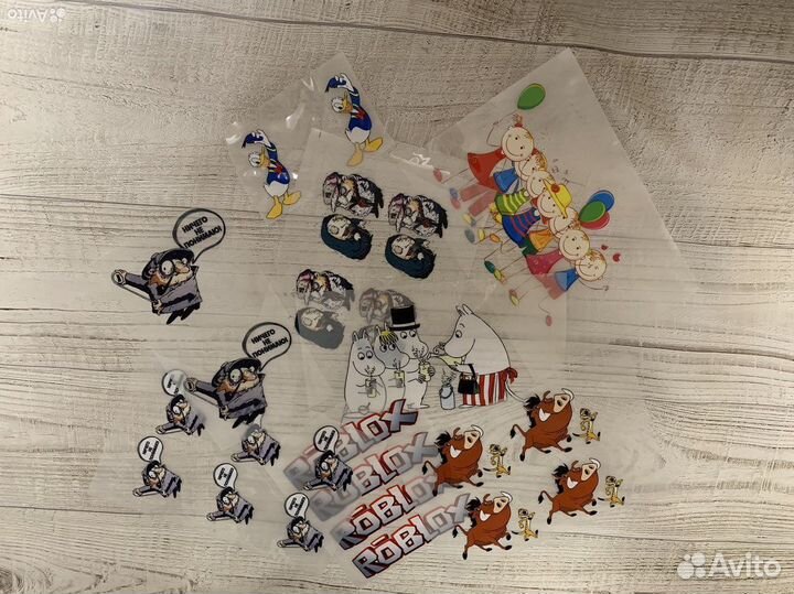 Термотрансфер (наклейки для переноса на одежду )