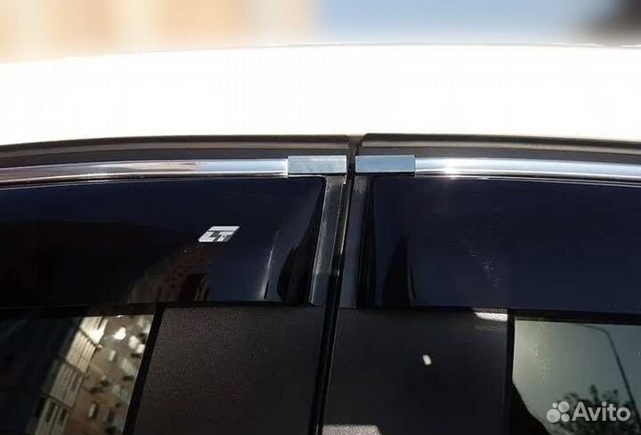 Дефлекторы Chrysler 300C Sd 2004-2011 с с хром мол