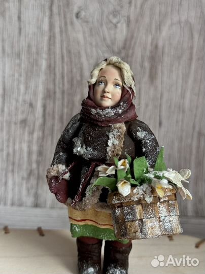 Ватные игрушки СССР елочная