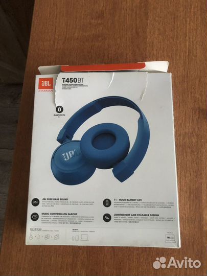 Беспроводные наушники jbl T450 BT