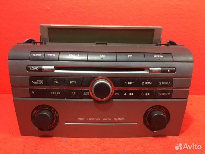 Магнитола Mazda 3 BK Z6 VE 1.6L 1598 куб. см