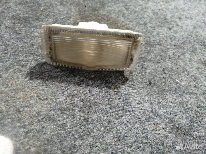 Подсветка номера Nissan March K12