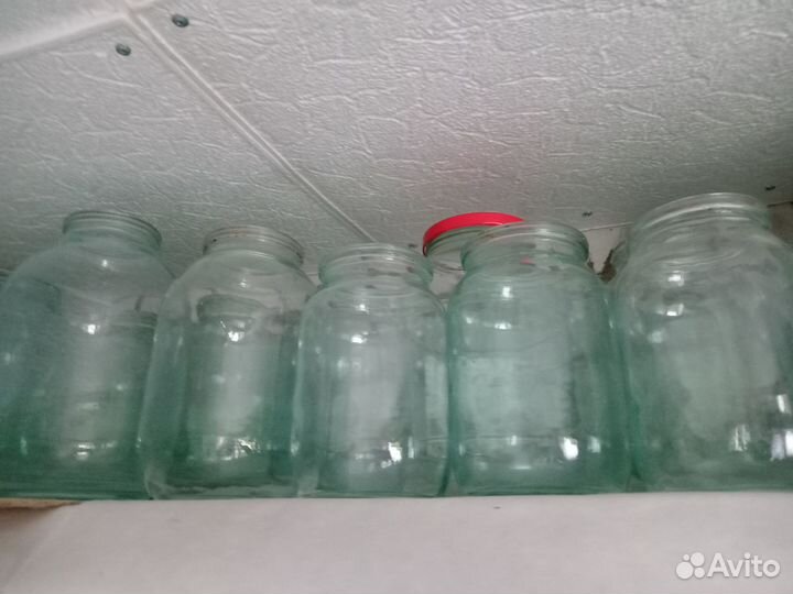Банки стеклянные разные