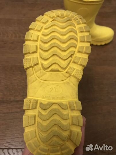 Резиновые сапоги 27