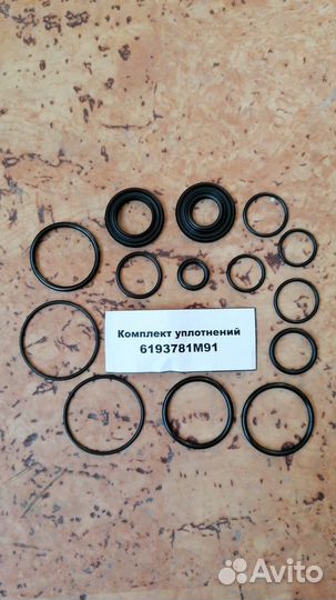 Ремкомплект секции распределителя (16 шт) Terex