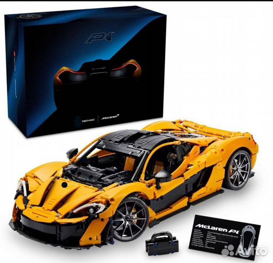 Аналог Lego 42172 Макларен McLaren P1 technic