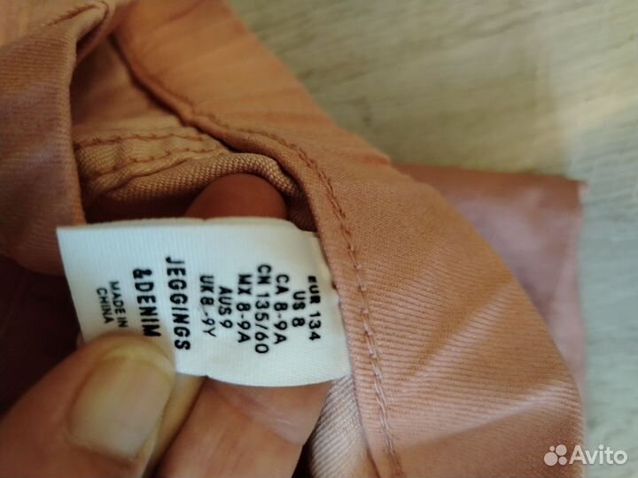 Джинсы hm 134 новые