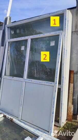 Окна и двери пластиковые (не стеклопакет)