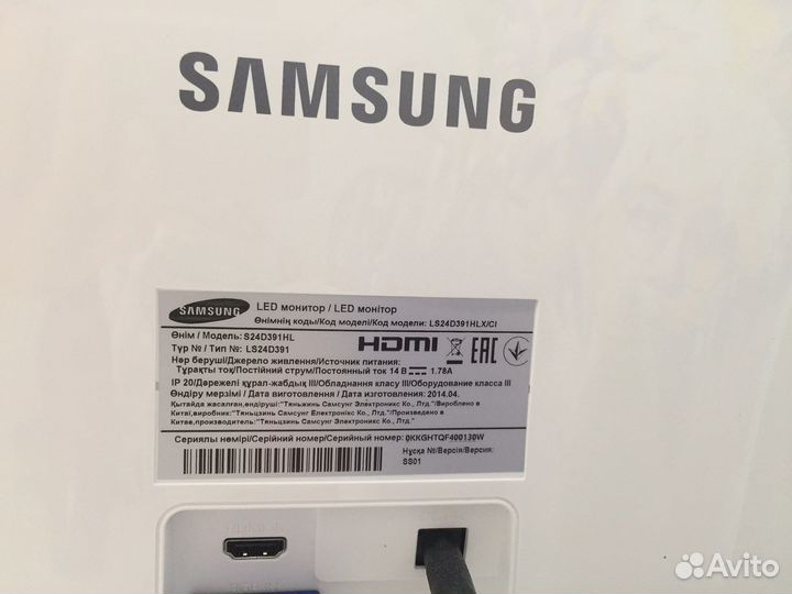 Монитор samsung LED