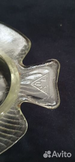 Икорница СССР рыба винтаж