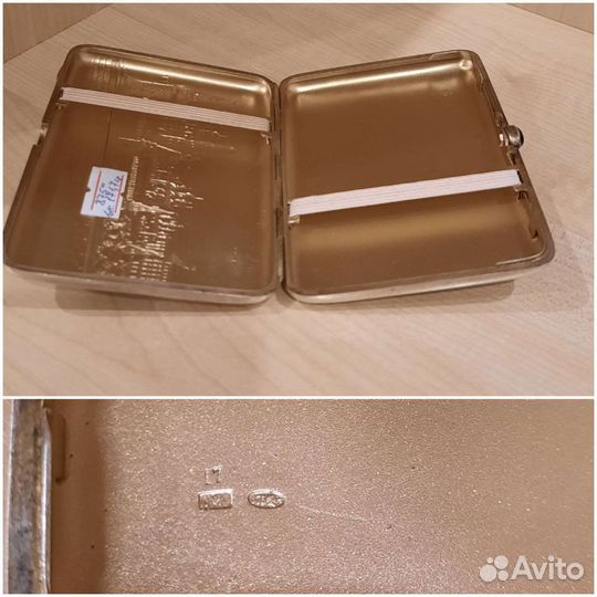 Портсигары серебряные 