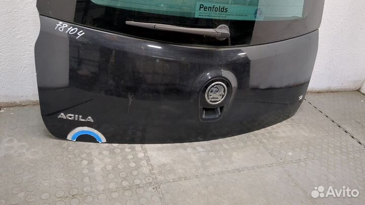 Крышка багажника Opel Agila, 2008