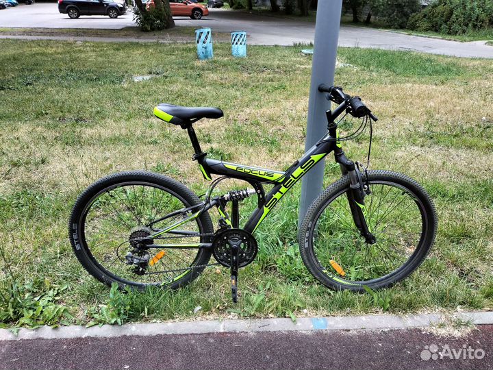 Велосипед stels Двухподвесный Focus V