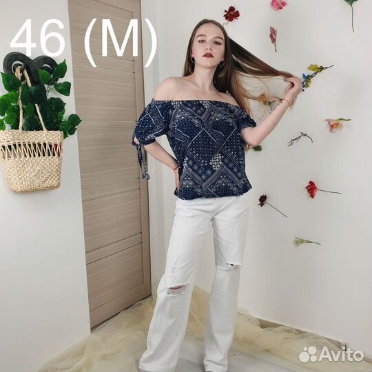 Блузка в платочном стиле FUN DAY