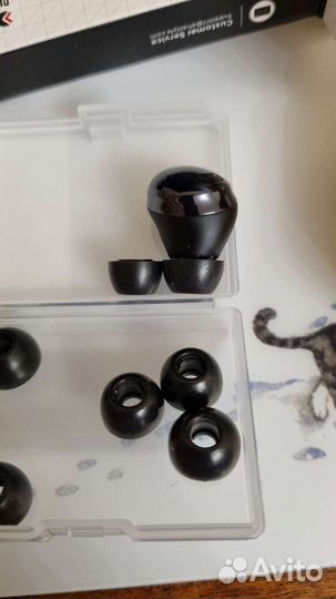 Наушники вкладыши с пенным наполнителем