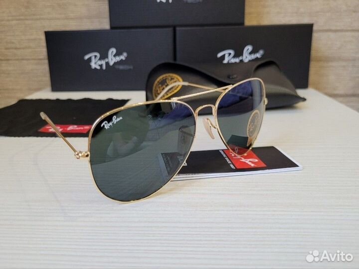 Очки ray ban aviator