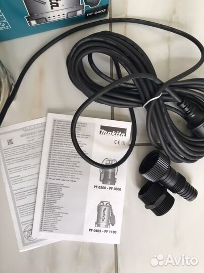 Насос дренажный для чистой воды Makita PF0403