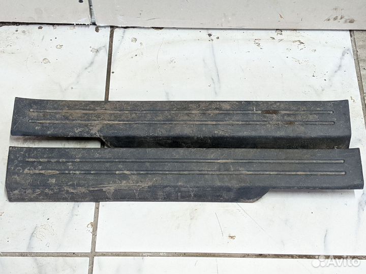 Накладки на пороги внутренние Kia Sorento BL