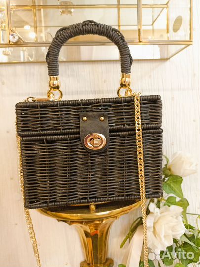 Сумка соломенная vens