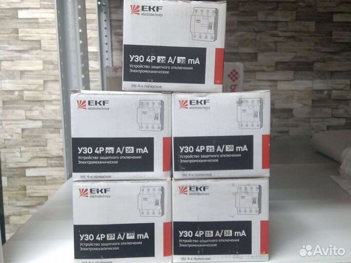 Узо EKF 4P 25A/30mA