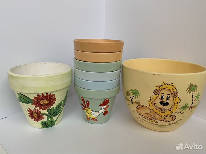 Горшок керамический для цветов