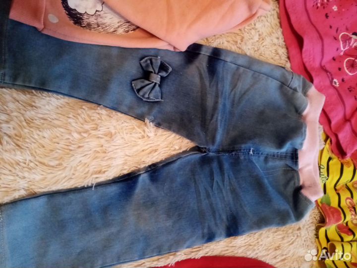 Детские вещи пакетом на девочку с74 по 92