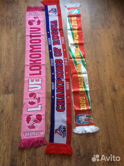Шарфы кхл Локомотив Яр и Ак Барс