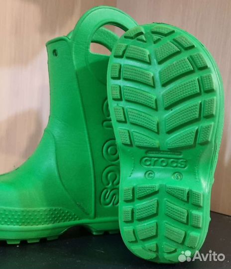 Резиновые сапоги crocs