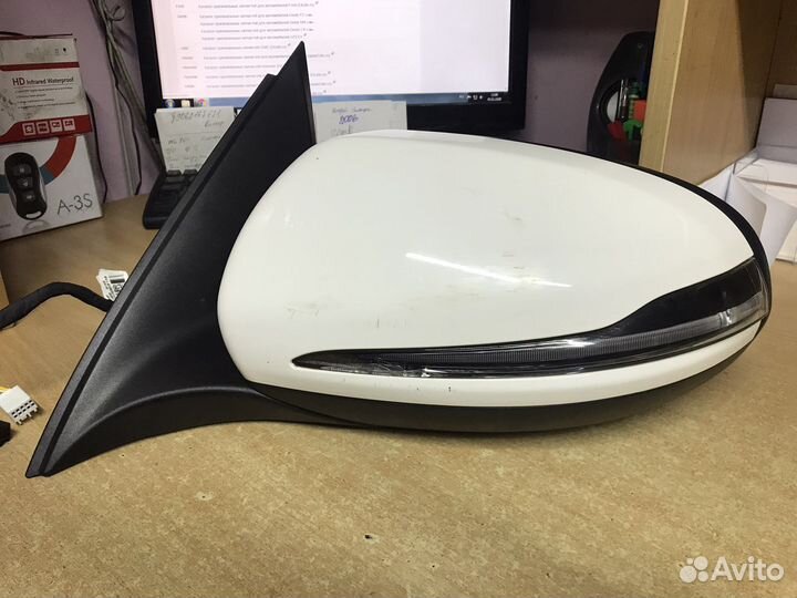 Мерседес x253 GLC зеркало левое