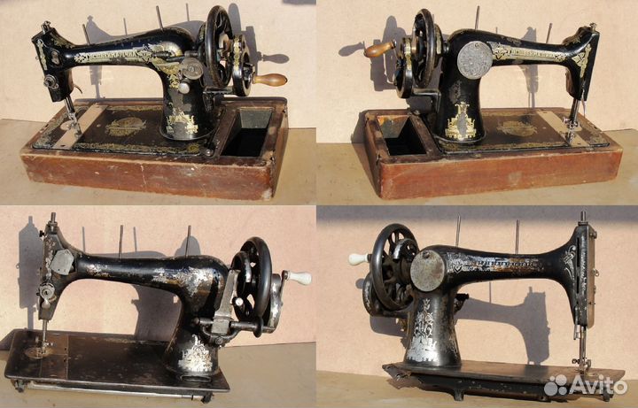 Старинные швейные машинки на запчасти