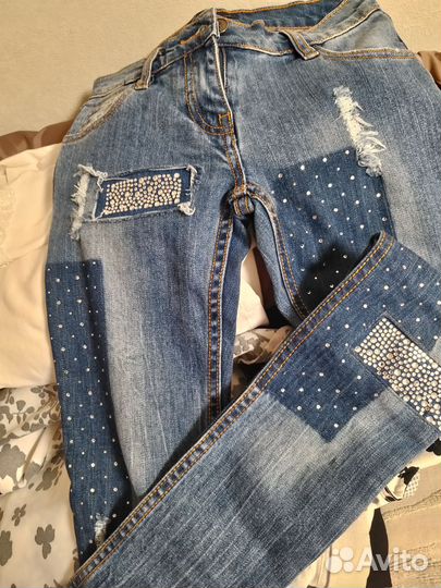 Джинсы на девочку Miss Blumarine Jeans