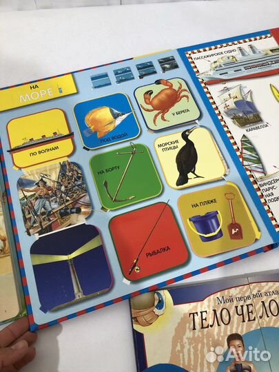 Детская энциклопедия. книга с окошками