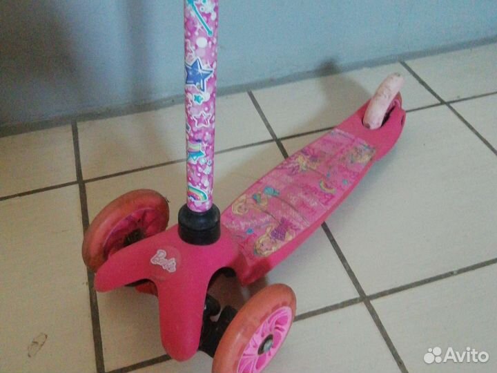 Самокат детский трехколесный б/у