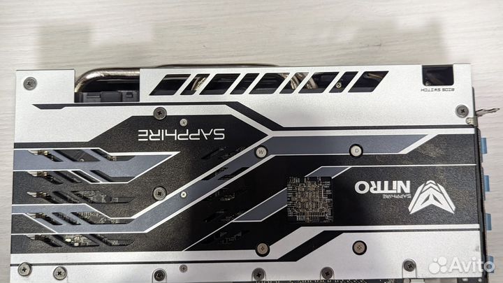 Видеокарта Sapphire nitro+ Radeon RX 580 8G G5