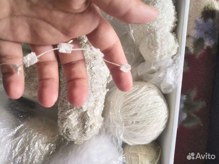 Пряжа для вязания разная