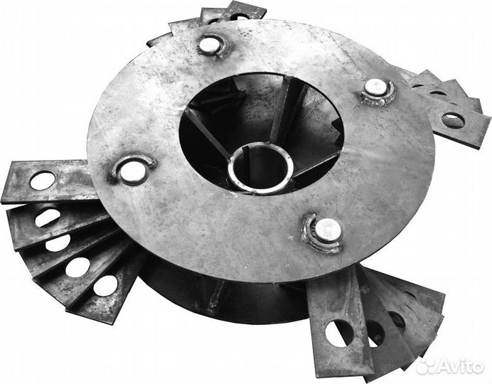 Ротор для молотковой дробилки