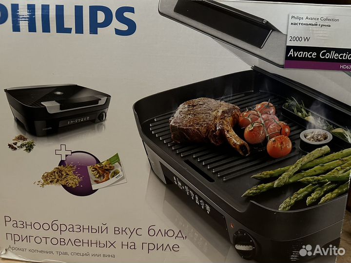 Электрогриль philips