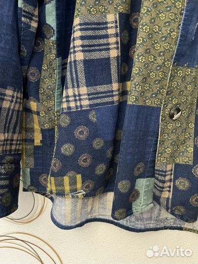 Рубашка вельвет Haupt. Винтаж. 00-ые