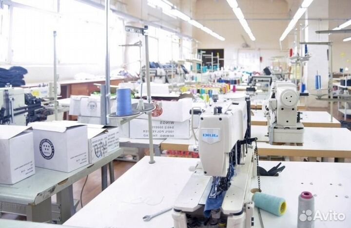 Швейный цех, швейная фабрика, пошив одежды Москва