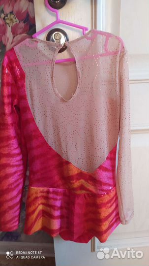 Купальник спортивный для художественной гимнастики