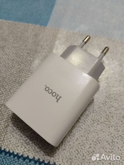 Блок для зарядки iPhone type c так же на android
