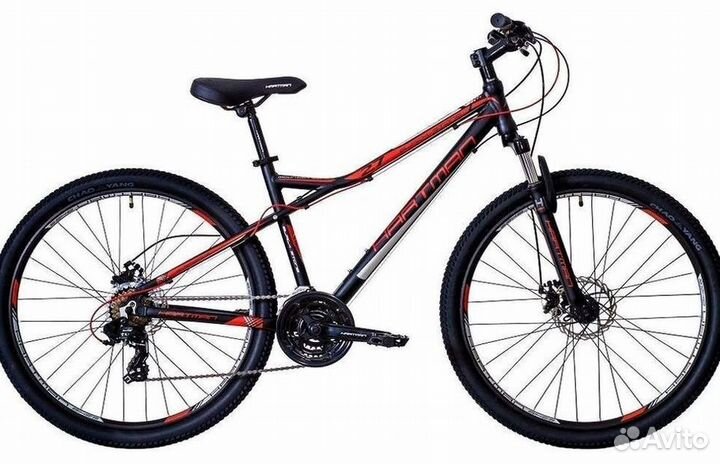 Велосипед Hartman Black Stone Pro Disc 27,5