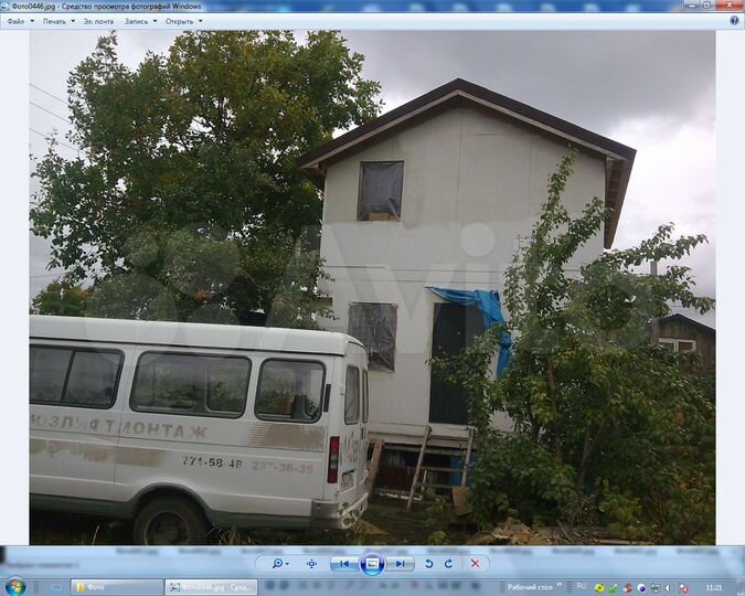 Дом 60 м² на участке 2 сот.