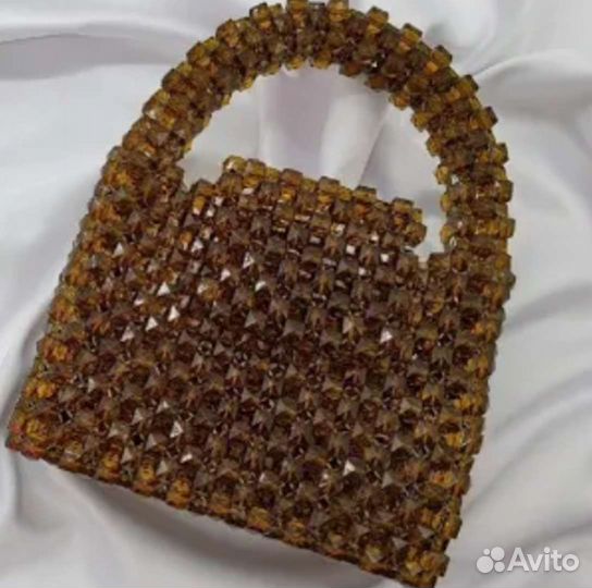 Сумка из бусин ручной работы