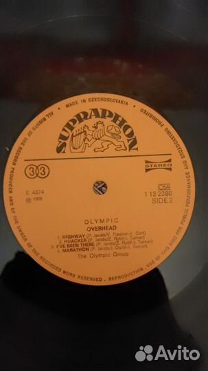 Виниловые пластинки omega & olympic