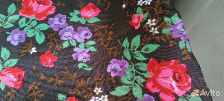 Отрез ткани крепдешин СССР