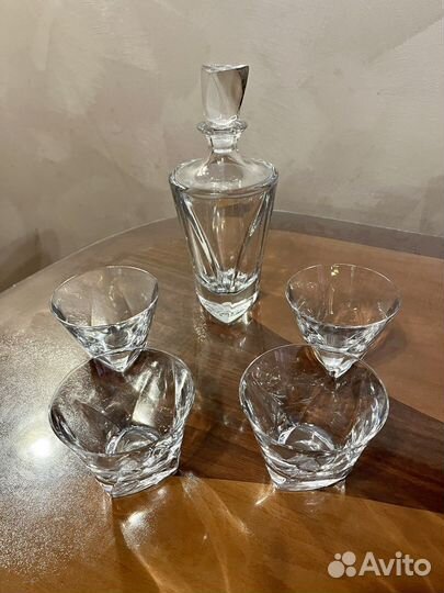 Графин штоф хрустальный